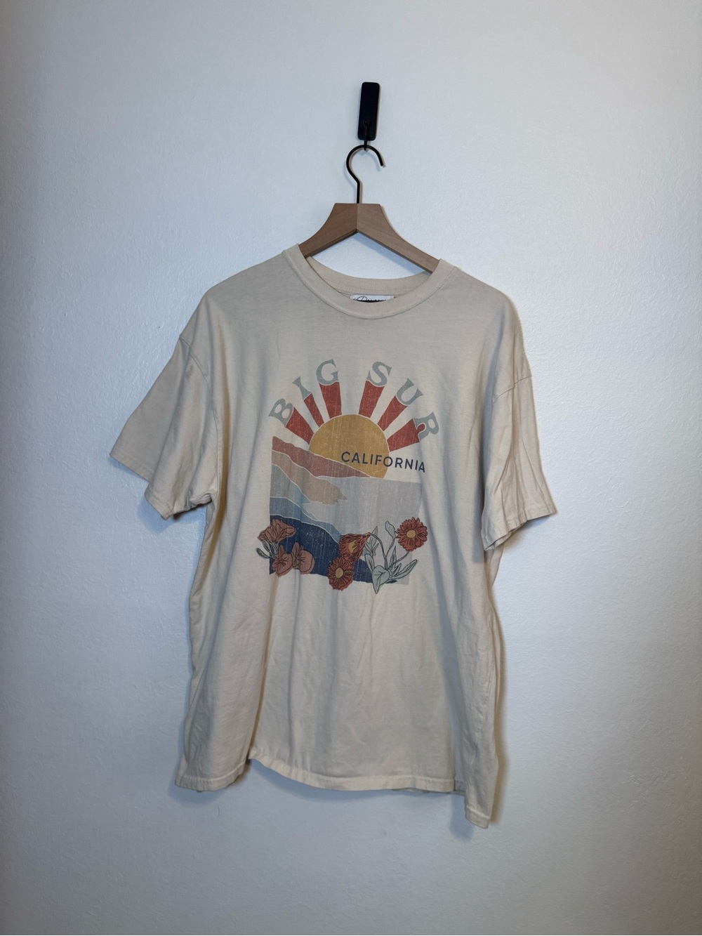 Girl Dangerous Big Sur California Oversized Graphic Tee